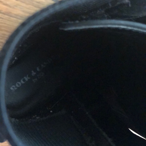 ROCK & CANDY black boots size 9 - Picture 6 of 6